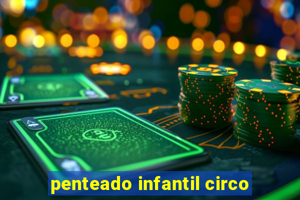 penteado infantil circo