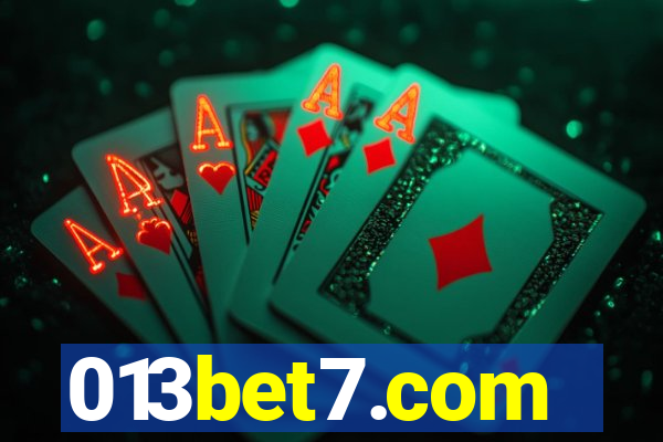 013bet7.com