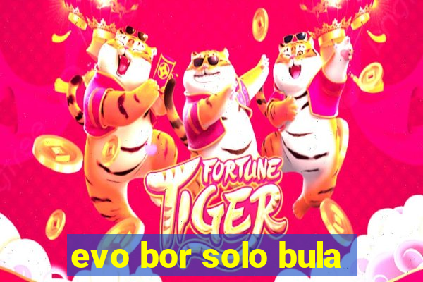 evo bor solo bula
