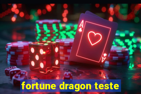 fortune dragon teste