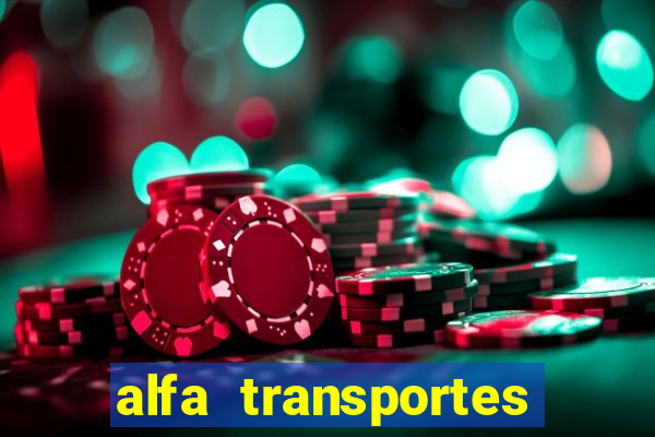 alfa transportes novo hamburgo