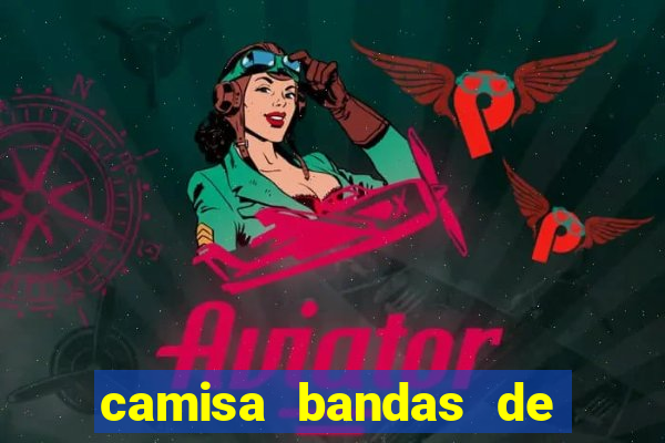 camisa bandas de rock atacado