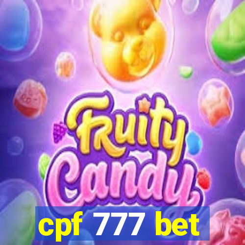 cpf 777 bet