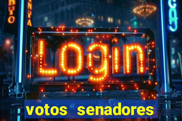 votos senadores impeachment alexandre de moraes