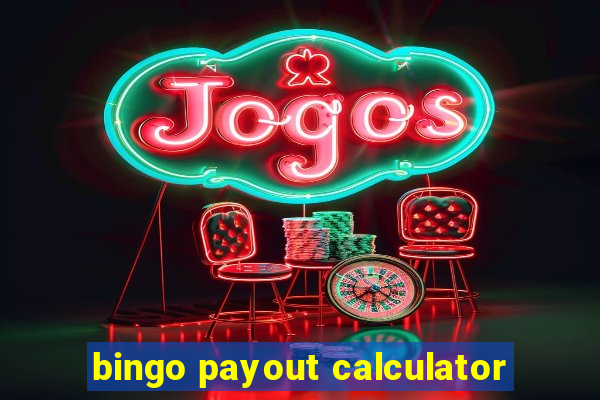 bingo payout calculator