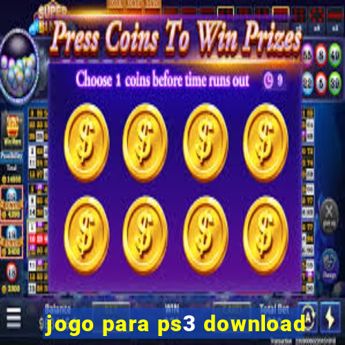 jogo para ps3 download