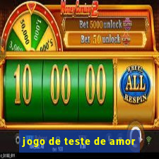 jogo de teste de amor
