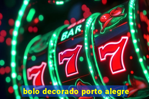 bolo decorado porto alegre