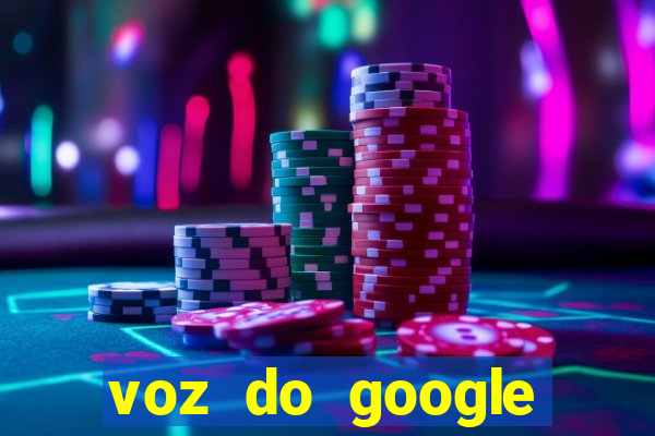 voz do google tradutor homem