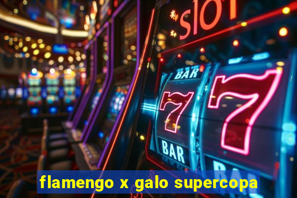 flamengo x galo supercopa