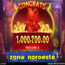 zona noroeste santos mapa