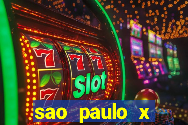 sao paulo x botafogo palpite