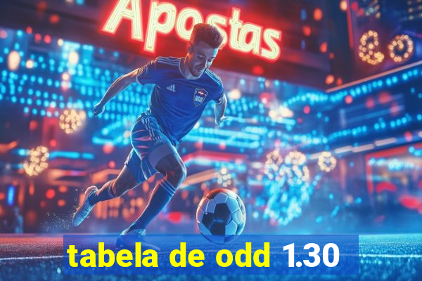 tabela de odd 1.30