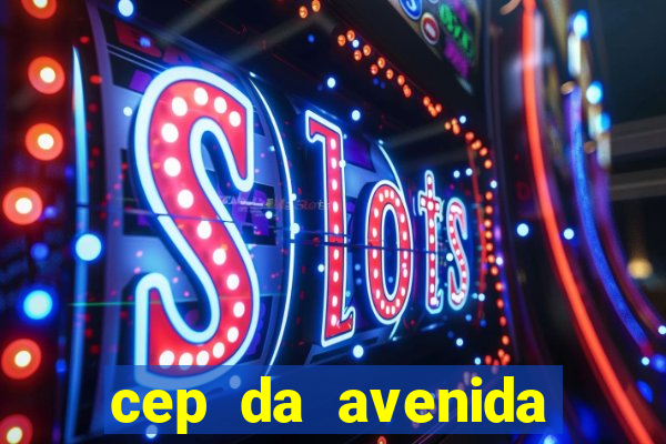 cep da avenida santos dumont