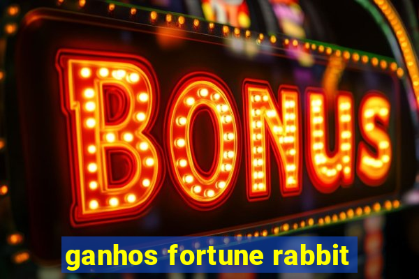 ganhos fortune rabbit