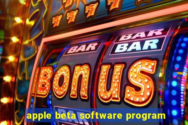 apple beta software program