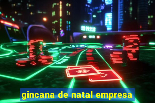 gincana de natal empresa