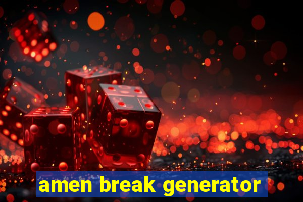 amen break generator