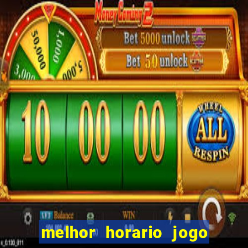 melhor horario jogo fortune rabbit