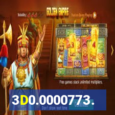 3D0.0000773.