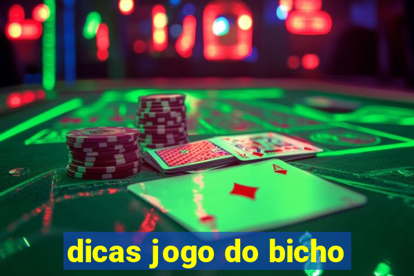 dicas jogo do bicho