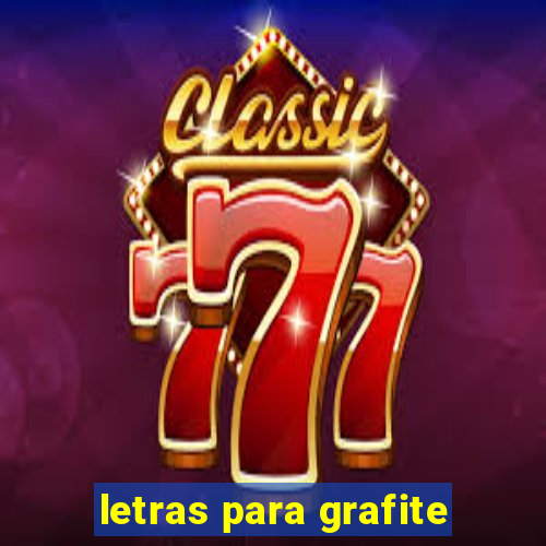 letras para grafite