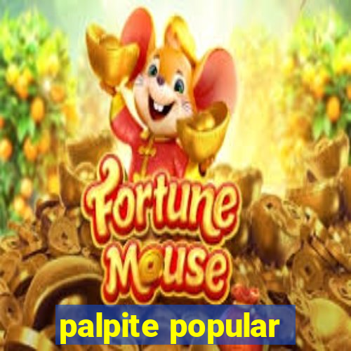 palpite popular