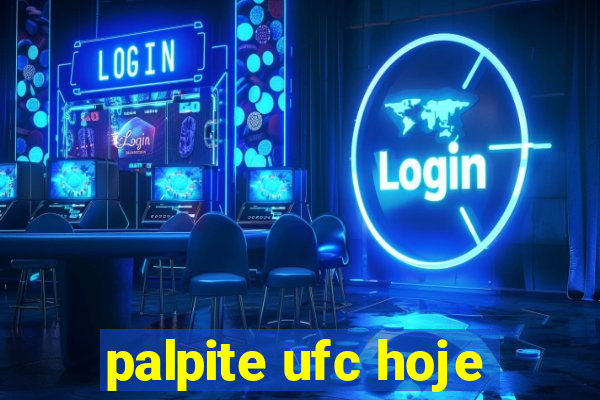 palpite ufc hoje
