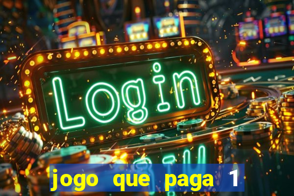 jogo que paga 1 real no pix