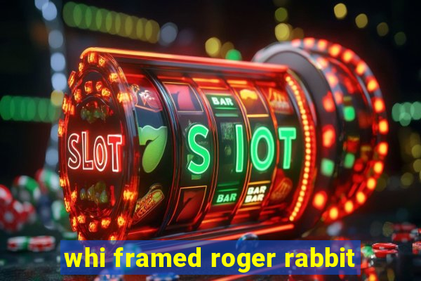 whi framed roger rabbit