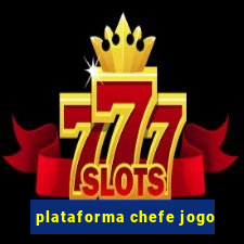 plataforma chefe jogo