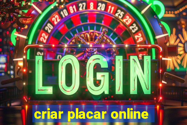 criar placar online