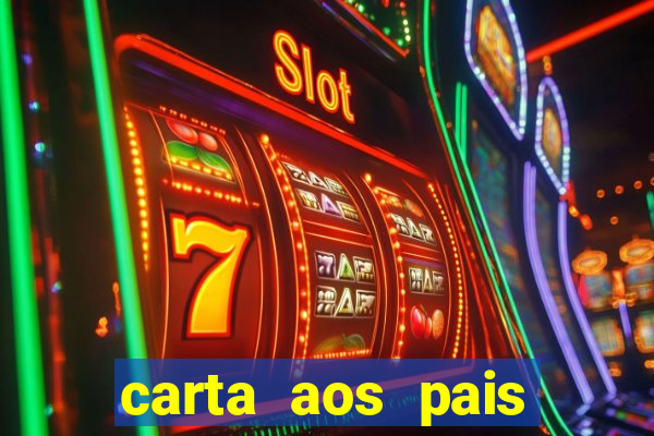 carta aos pais rubem alves