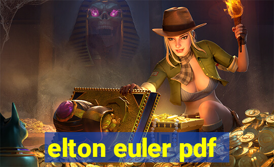 elton euler pdf
