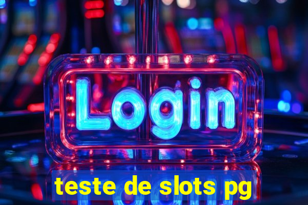 teste de slots pg