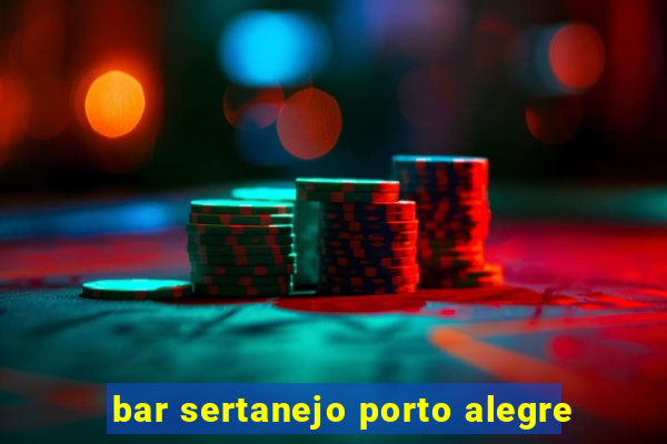 bar sertanejo porto alegre