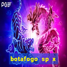 botafogo sp x palmeiras futemax