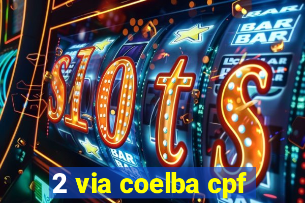2 via coelba cpf