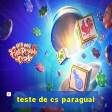 teste de cs paraguai