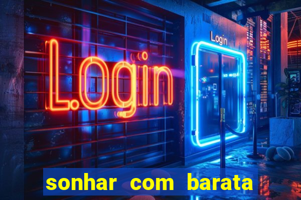 sonhar com barata no jogo do bicho