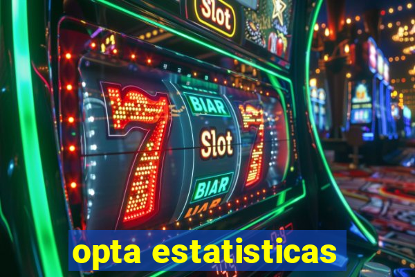 opta estatisticas