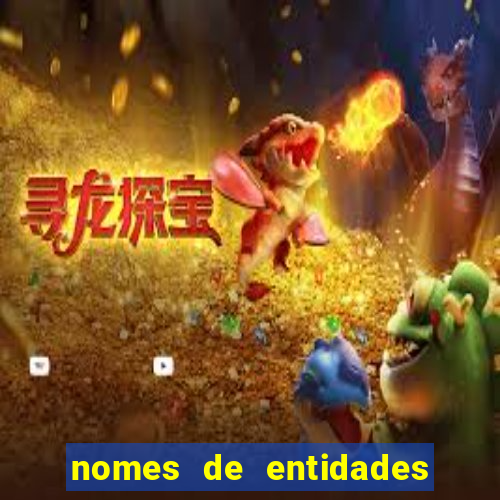 nomes de entidades do mal