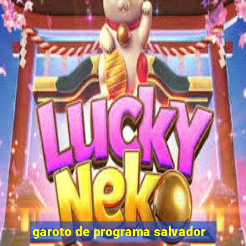 garoto de programa salvador