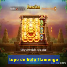 topo de bolo flamengo