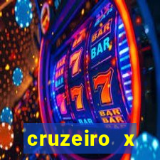 cruzeiro x palmeiras palpite
