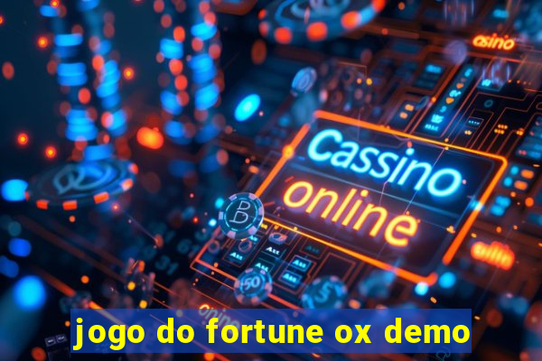 jogo do fortune ox demo