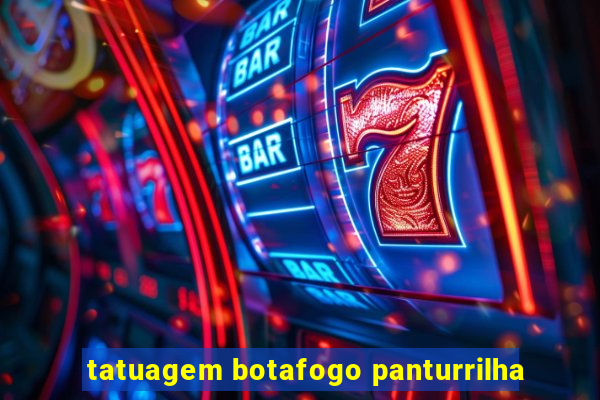tatuagem botafogo panturrilha