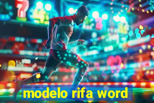 modelo rifa word