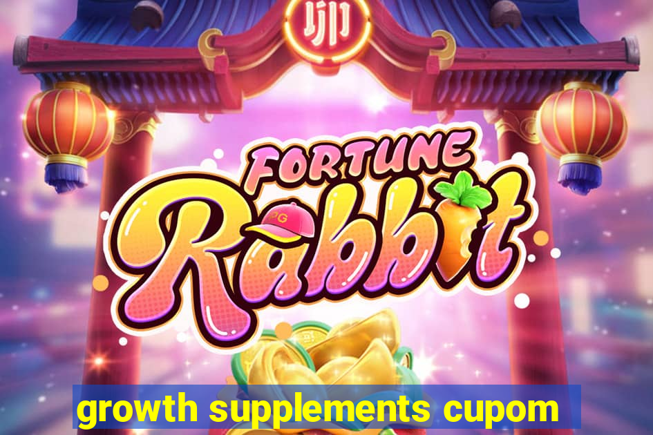 growth supplements cupom