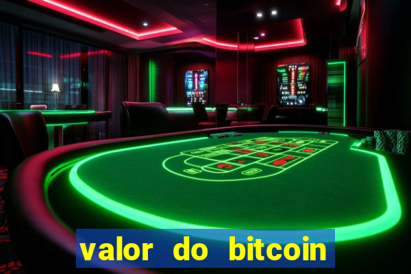 valor do bitcoin em 2020 em reais